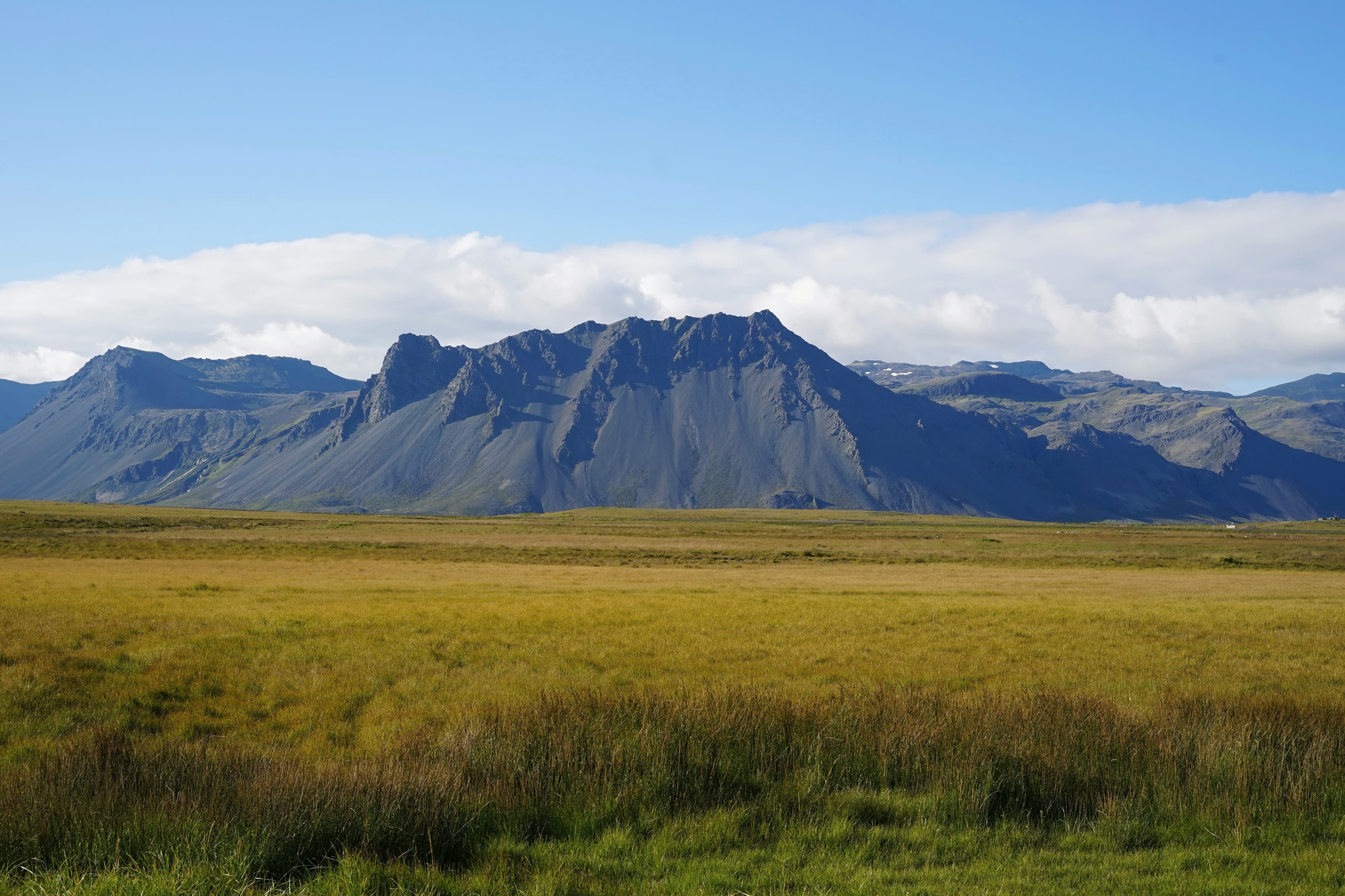 Icelandic countryside lodging and landscape